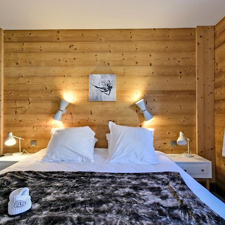 Luxueux Appartement 2 Chambres Au Coeur De Courchevel 1850, Balcon, Parking Et Services Inclus - Fr-1-613A-7 المظهر الخارجي الصورة